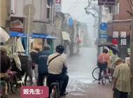 日本核污染水排海当天大阪突降暴雨 当地华人：在这八九年了没见过这么大的雨